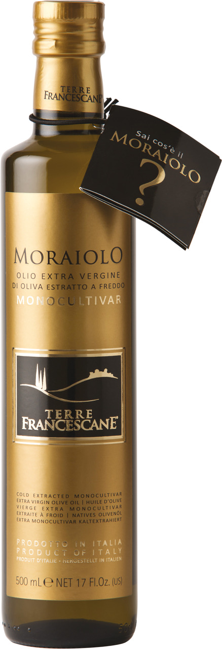 Flasche Moraiolo Olivenöl