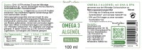 Algenöl Omega-3 DHA EPA
