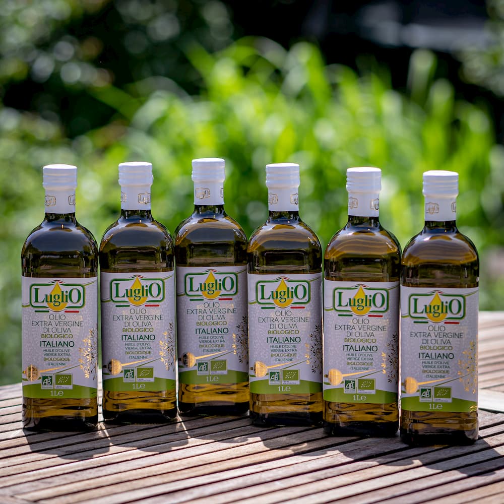 6 Flaschen Luglio Olivenöl aus Italien